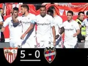 Sevilla vs Levante 5-0 All Goals & Highlights 26/01/2019